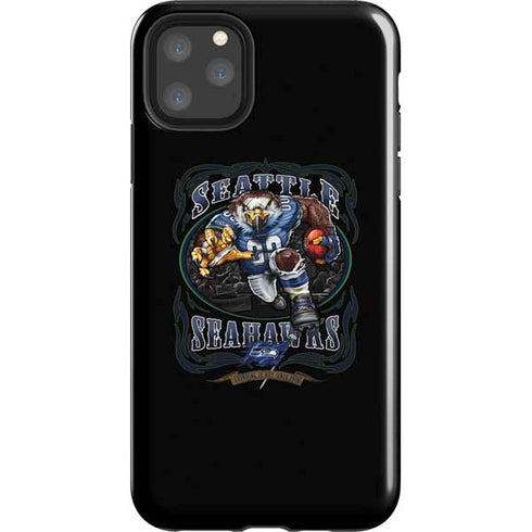 Liquid Blue NFL Seattle Seahawks Running Back iPhone 11 Pro Max Impact Case