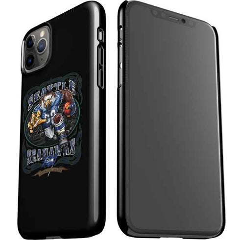 Liquid Blue NFL Seattle Seahawks Running Back iPhone 11 Pro Max Lite Case