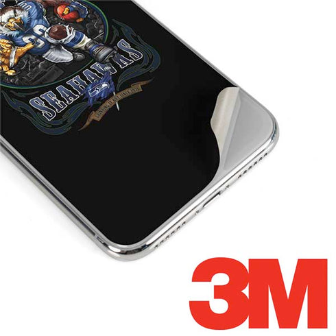 Liquid Blue NFL Seattle Seahawks Running Back iPhone 11 Pro Skin