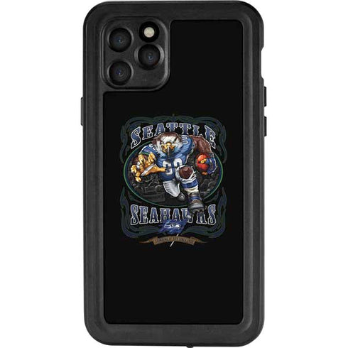 Liquid Blue NFL Seattle Seahawks Running Back iPhone 11 Pro Waterproof Case