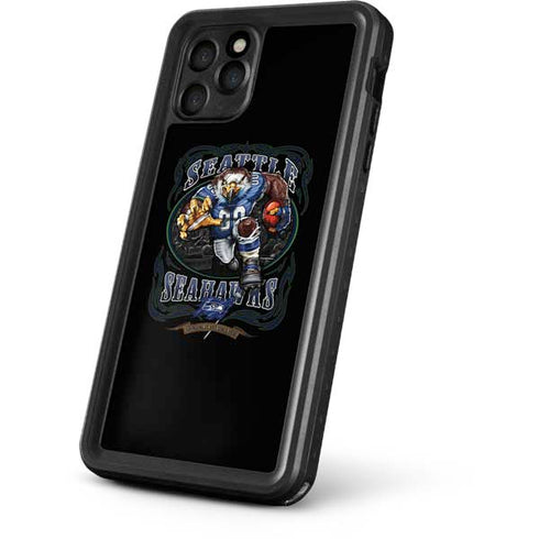 Liquid Blue NFL Seattle Seahawks Running Back iPhone 11 Pro Waterproof Case