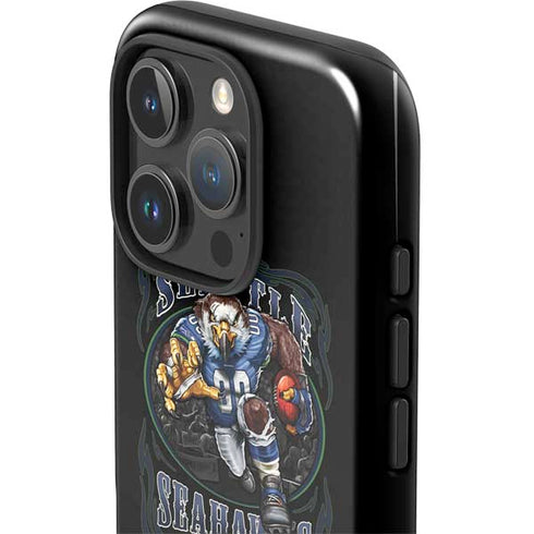 Liquid Blue NFL Seattle Seahawks Running Back iPhone 16 Pro Impact Case