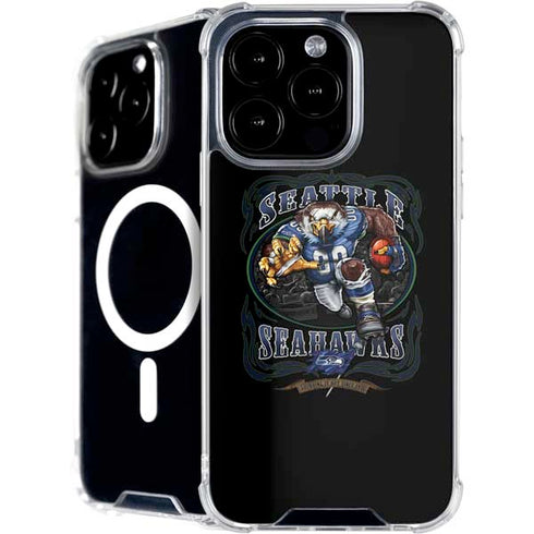 Liquid Blue NFL Seattle Seahawks Running Back iPhone 16 Pro MagSafe Case