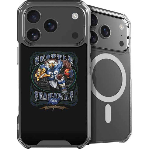 Liquid Blue NFL Seattle Seahawks Running Back iPhone 18 Pro MagSafe Case