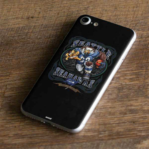 Liquid Blue NFL Seattle Seahawks Running Back iPhone 8 Skin