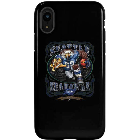 Liquid Blue NFL Seattle Seahawks Running Back iPhone XR Pro Case