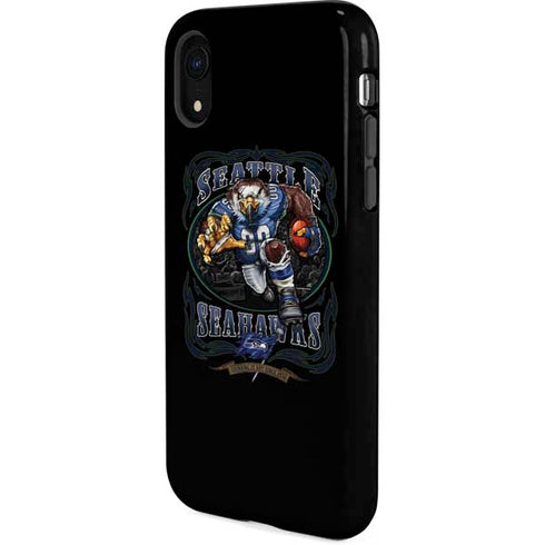 Liquid Blue NFL Seattle Seahawks Running Back iPhone XR Pro Case