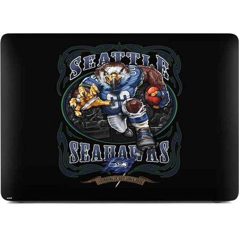 Liquid Blue NFL Seattle Seahawks Running Back Apple MacBook Air Skin