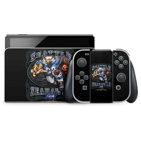 Liquid Blue NFL Seattle Seahawks Running Back Nintendo Skins