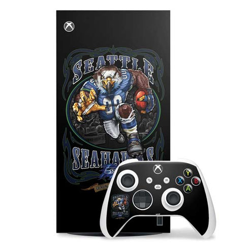 Liquid Blue NFL Seattle Seahawks Running Back Xbox Series X Skins