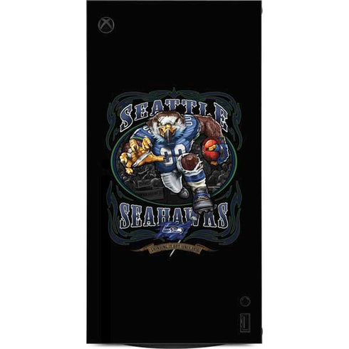 Liquid Blue NFL Seattle Seahawks Running Back XBox Series X Digital Edition Console Skin