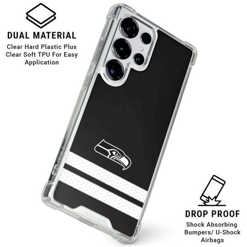 NFL Seattle Seahawks Shutout Galaxy S25 Ultra Clear Case