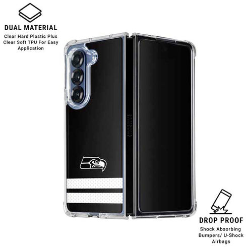NFL Seattle Seahawks Shutout Galaxy Z Fold6 Clear Case