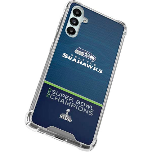 NFL Seattle Seahawks Super Bowl XLVIII Gabb Phone 4 Clear Case