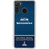 NFL Seattle Seahawks Super Bowl XLVIII Galaxy A21 Clear Case