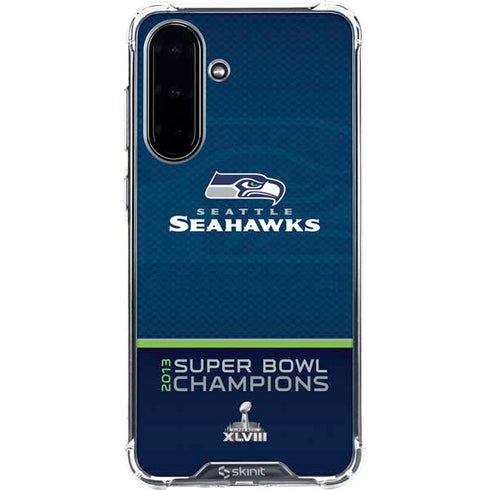 NFL Seattle Seahawks Super Bowl XLVIII Galaxy A36 5G Clear Case