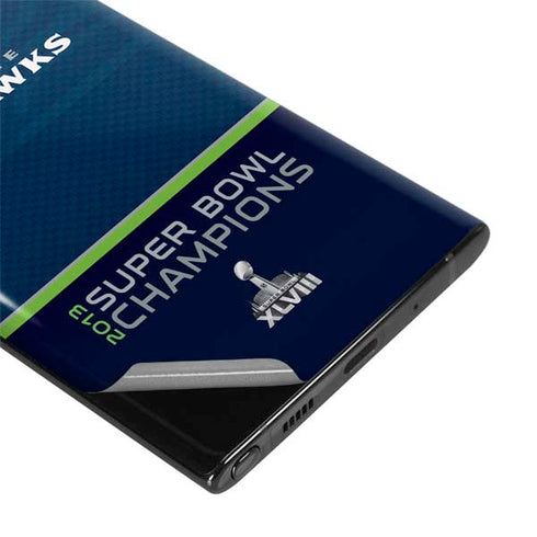 NFL Seattle Seahawks Super Bowl XLVIII Galaxy Note 10 Plus Skin