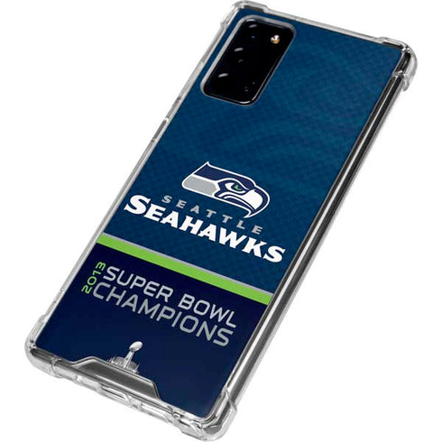NFL Seattle Seahawks Super Bowl XLVIII Galaxy Note20 5G Clear Case