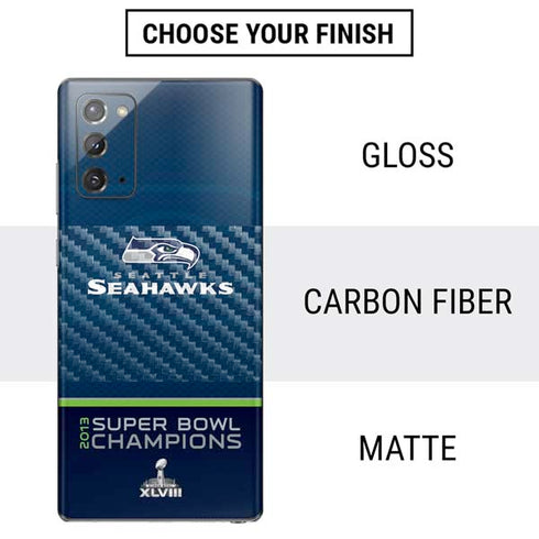 NFL Seattle Seahawks Super Bowl XLVIII Galaxy Note20 5G Skin