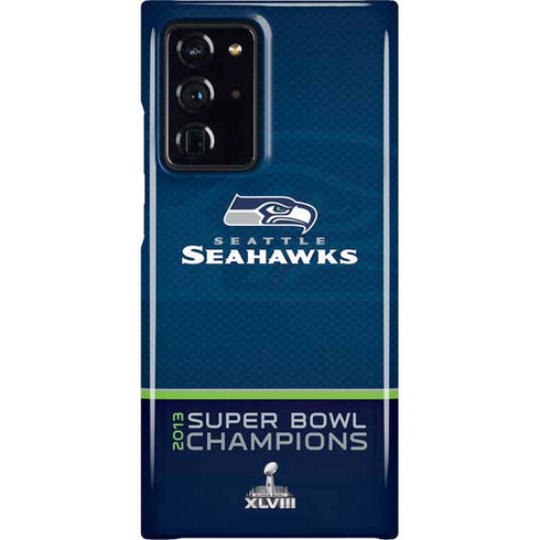 NFL Seattle Seahawks Super Bowl XLVIII Galaxy Note20 Ultra 5G Lite Case