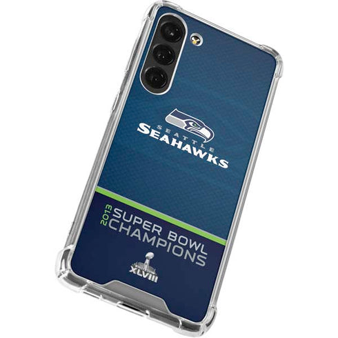 NFL Seattle Seahawks Super Bowl XLVIII Galaxy S24 FE Clear Case