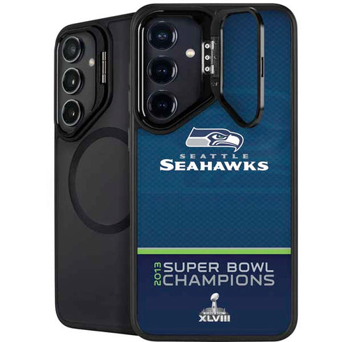 NFL Seattle Seahawks Super Bowl XLVIII Galaxy S25 Kickstand Case