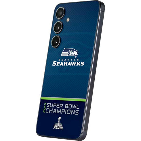 NFL Seattle Seahawks Super Bowl XLVIII Galaxy S24 Plus Skin