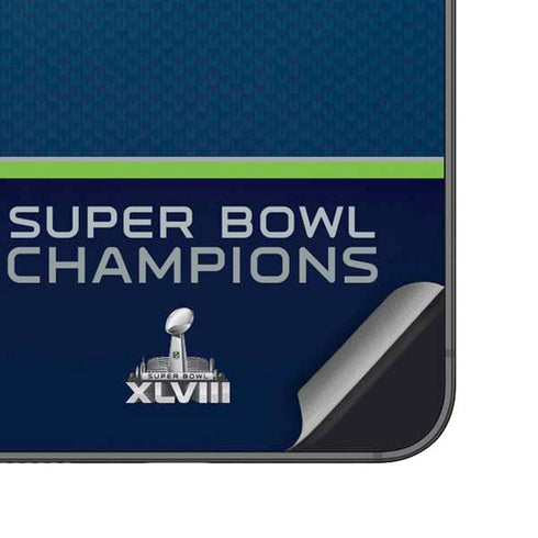 NFL Seattle Seahawks Super Bowl XLVIII Galaxy S24 Plus Skin