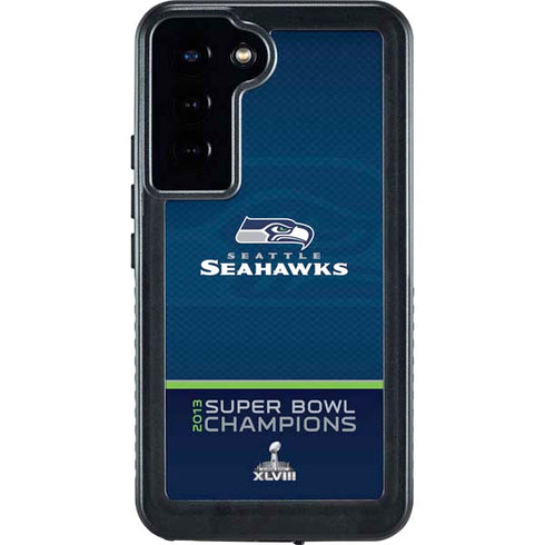 NFL Seattle Seahawks Super Bowl XLVIII Galaxy S24 Plus Waterproof Case
