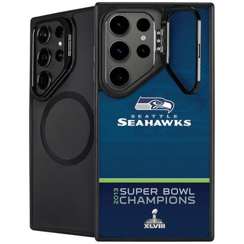NFL Seattle Seahawks Super Bowl XLVIII Galaxy S25 Ultra Kickstand Case