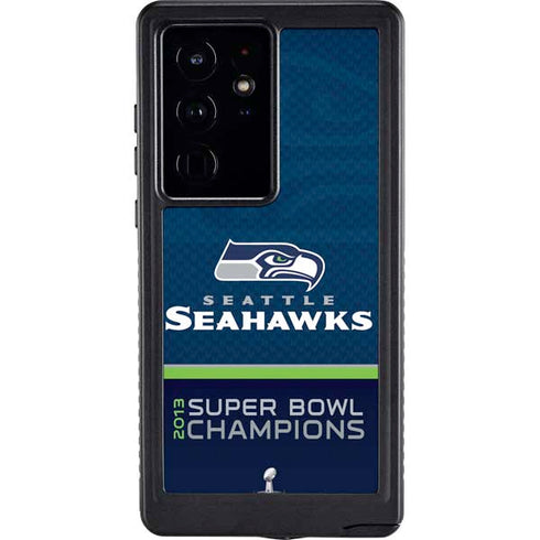 NFL Seattle Seahawks Super Bowl XLVIII Galaxy S24 Ultra Waterproof Case