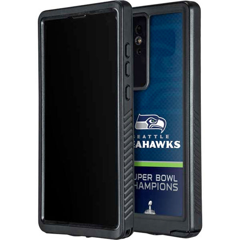 NFL Seattle Seahawks Super Bowl XLVIII Galaxy S24 Ultra Waterproof Case