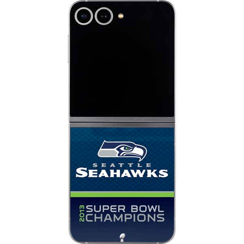 NFL Seattle Seahawks Super Bowl XLVIII Galaxy Z Flip6 Skin