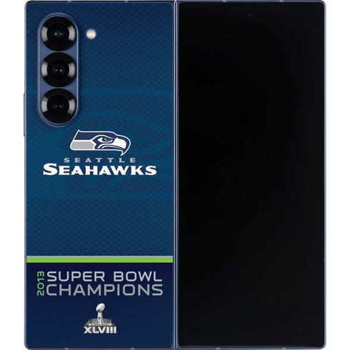 NFL Seattle Seahawks Super Bowl XLVIII Galaxy Z Fold6 Skin