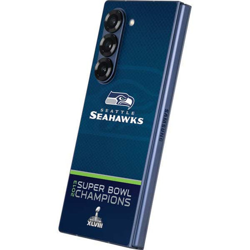 NFL Seattle Seahawks Super Bowl XLVIII Galaxy Z Fold6 Skin