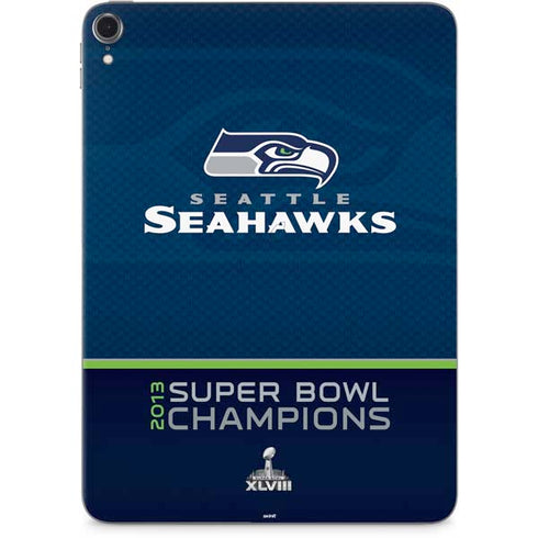NFL Seattle Seahawks Super Bowl XLVIII Apple iPad Pro Skin