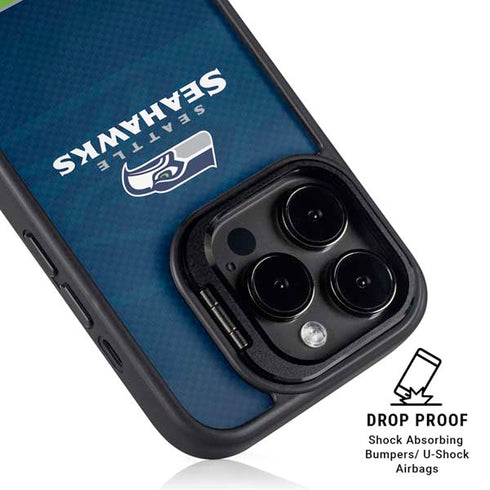 NFL Seattle Seahawks Super Bowl XLVIII iPhone 14 Pro Max Kickstand Case