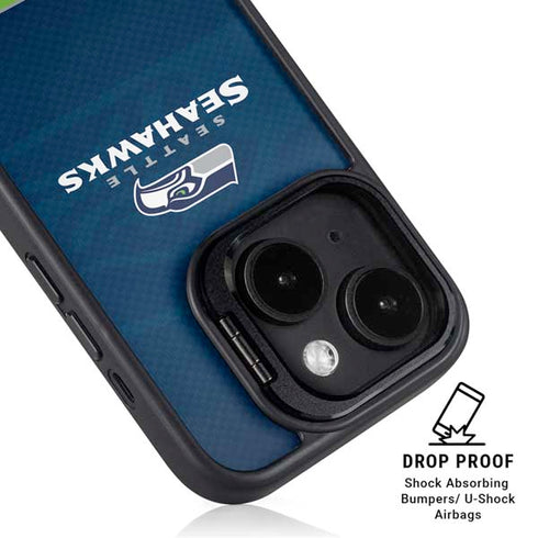 NFL Seattle Seahawks Super Bowl XLVIII iPhone 15 Kickstand Case