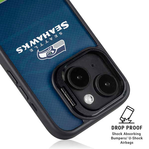 NFL Seattle Seahawks Super Bowl XLVIII iPhone 15 Plus Kickstand Case