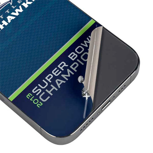 NFL Seattle Seahawks Super Bowl XLVIII iPhone 15 Pro Max Skin