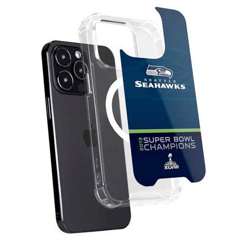 NFL Seattle Seahawks Super Bowl XLVIII iPhone 16 Pro Max MagSafe Case