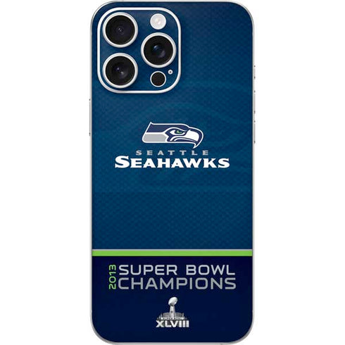NFL Seattle Seahawks Super Bowl XLVIII iPhone 16 Pro Max Skin