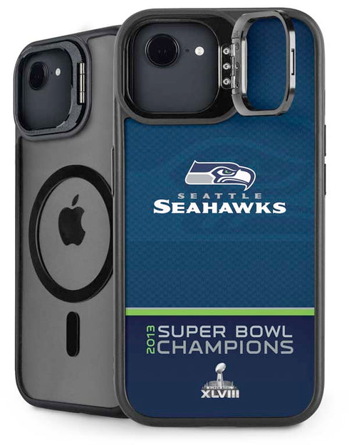 NFL Seattle Seahawks Super Bowl XLVIII iPhone 16e Kickstand Case