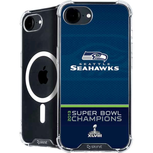 NFL Seattle Seahawks Super Bowl XLVIII iPhone 16e MagSafe Case