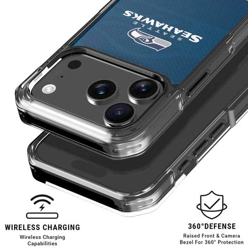 NFL Seattle Seahawks Super Bowl XLVIII iPhone 18 Pro Clear Case