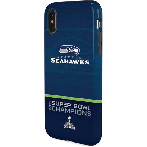 NFL Seattle Seahawks Super Bowl XLVIII iPhone X Pro Case
