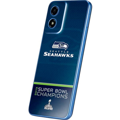NFL Seattle Seahawks Super Bowl XLVIII Moto G Play 4G (2024) Skin