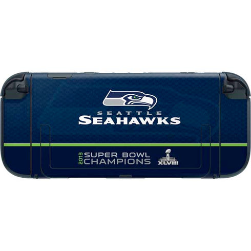 NFL Seattle Seahawks Super Bowl XLVIII Nintendo Switch 2 (2025) with Joy-Con Skin