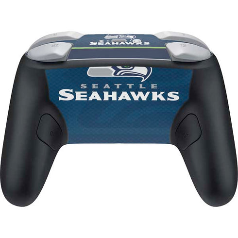 NFL Seattle Seahawks Super Bowl XLVIII Nintendo Switch 2 (2025) Pro Controller Skin
