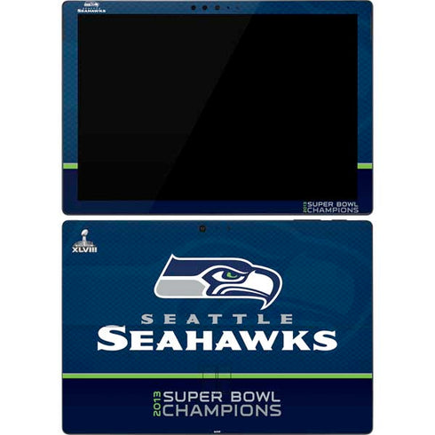 NFL Seattle Seahawks Super Bowl XLVIII Surface Pro 7 Skin